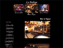 Tablet Screenshot of la-bodega.be